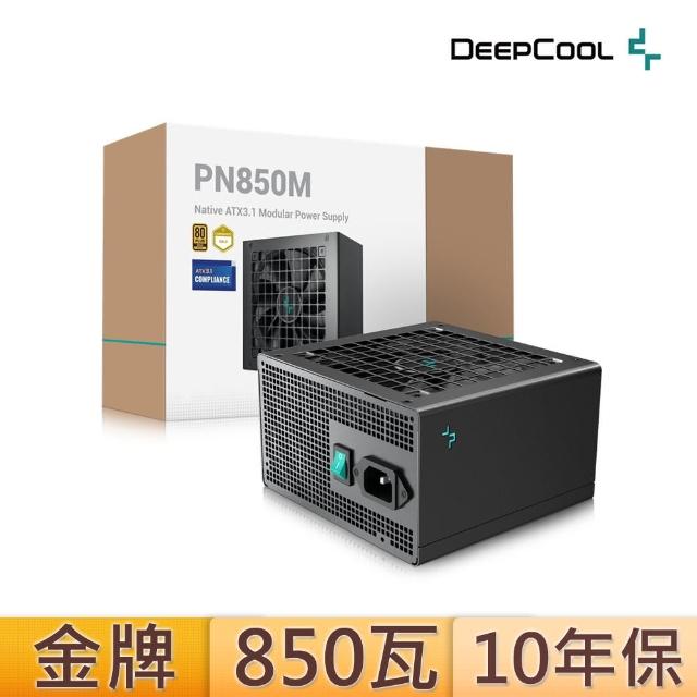 【DeepCool】九州風神 PN850M{黑色} 850W 金牌 電源供應器(全模組/ATX3.1/PCIE 5.1)