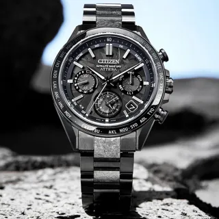 【CITIZEN 星辰】GENTS系列 GPS衛星對時 鈦金屬 光動能腕錶 七夕 情人節 送禮 推薦(CC4067-66E)