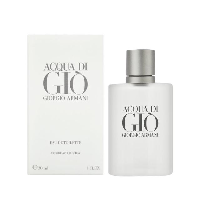 【Giorgio Armani 亞曼尼】寄情水男性淡香水 30ml(平行輸入)