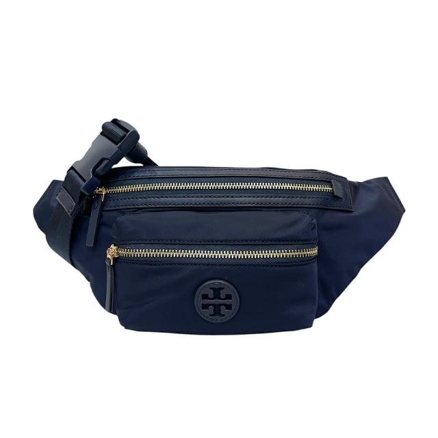 【TORY BURCH】海軍藍TB logo尼龍腰包/胸口包(82508-405)