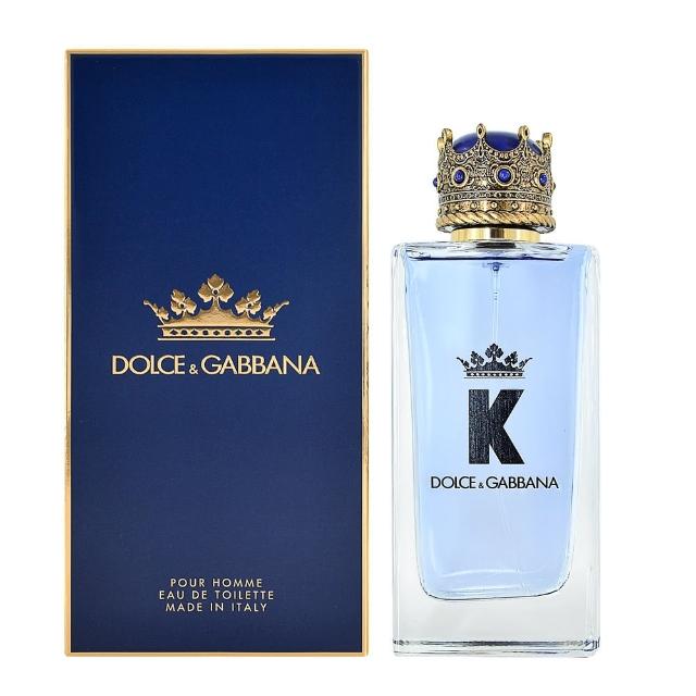【DOLCE&GABBANA 杜嘉班納】K 王者之心男性淡香水 100ml(平行輸入)