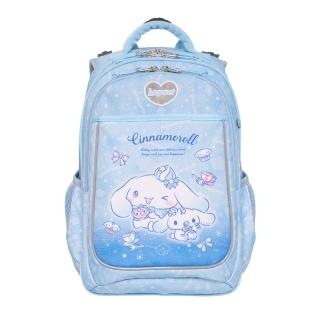 【IMPACT 怡寶】大耳狗喜拿Cinnamoroll-成長型護脊書包-淺藍（速）(適合130公分以上孩童使用)