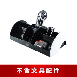 【O-Life】臺灣製置物整理收納盒(客廳收納 茶几收納 遙控器收納 筆筒 化妝品收納 多分隔收納)