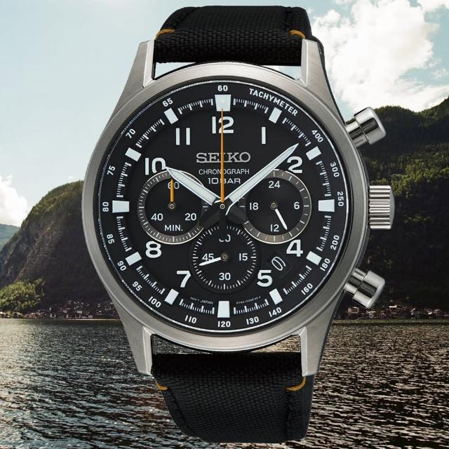 【SEIKO 精工】CS系列 經典計時腕錶 母親節 禮物 推薦(SSB449P1/8T63-02M0C)