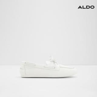 【ALDO】SAIL-典雅色澤簡約樂福鞋-女鞋(白色)