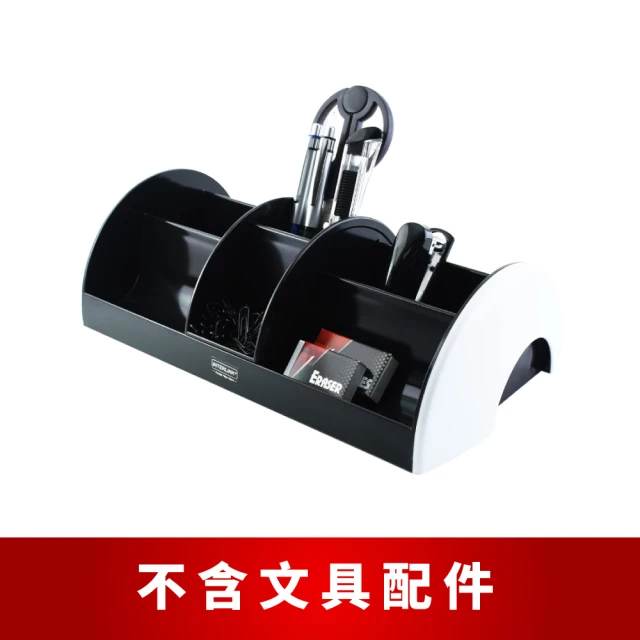 isona 多功能桌上抽屜收納盒 斜插式筆筒 文具收納(桌面