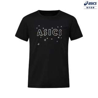 【asics 亞瑟士】童 短袖上衣 男女中性款 亞洲版型 訓練上衣(2034A990-001)