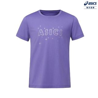 【asics 亞瑟士】童 短袖上衣 男女中性款 亞洲版型 訓練上衣(2034A990-500)