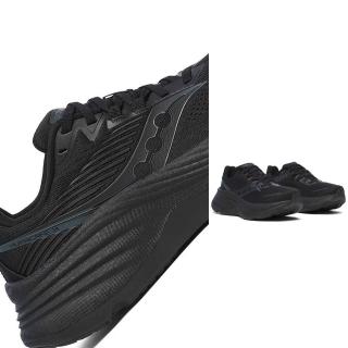 【SAUCONY 索康尼】HURRICANE 24 女款 支撐型 慢跑鞋(S10933-102 黑 雙層式緩衝 颶風)