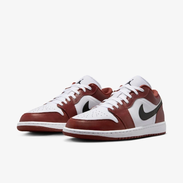 NIKE 耐吉 休閒鞋 Air Jordan 1 Low SE 男鞋 酒紅 黑 AJ1 Dark Pony(HF3148-102)