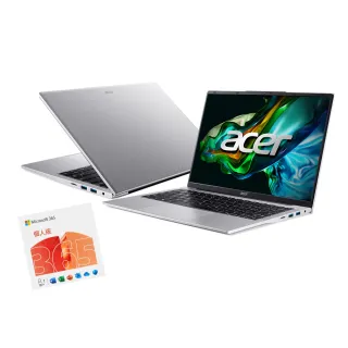 【Acer 宏碁】微軟M365組★14吋N100文書筆電(Aspire Lite/AL14-31P-C0ZF/N100/8G/512G/W11)