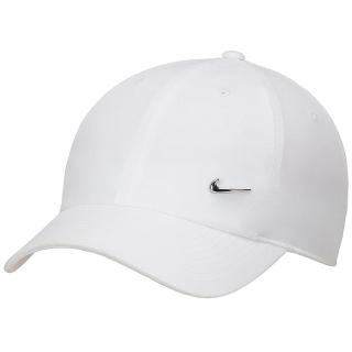 【NIKE 耐吉】帽子 運動帽 棒球帽 遮陽帽 U NK DF CLUB CAP U CB MTSWSH L 白 FB5372-100