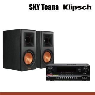 【Klipsch】RP-600M書架式喇叭+Sky Teana DW-2擴大機 卡拉OK(送Fiesta有線麥克風*2支)