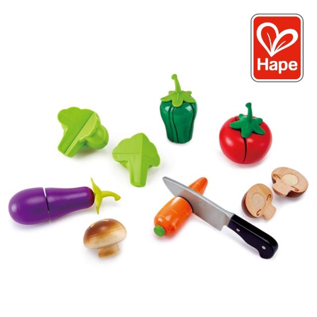 【德國Hape】田園蔬菜切切樂(益智成長/家家酒玩具)