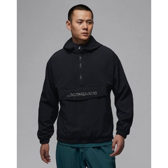 【NIKE 耐吉】喬丹 舖棉外套 衝鋒衣 男款 AS M J MVP HBR JKT 黑色(FV7441010)