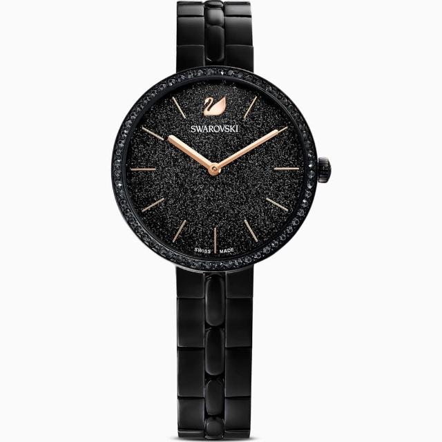 【SWAROVSKI 施華洛世奇】Cosmopolitan 迷人風采時尚腕錶 聖誕 送禮(5547646)