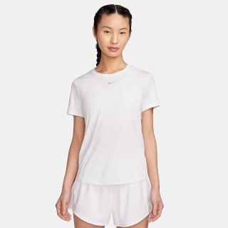 【NIKE 耐吉】短袖上衣 女 運動 訓練 AS W NK ONE CLASSIC DF SS TOP 白 FN2799-100