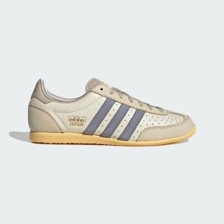【adidas 愛迪達】休閒鞋 女鞋 運動鞋 JAPAN W 芋頭奶油 JI2664