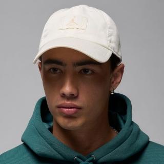 【NIKE 耐吉】帽子 運動帽 棒球帽 遮陽帽 喬丹 J CLUB CAP US CB FLT PATCH 米白 FD5181-133