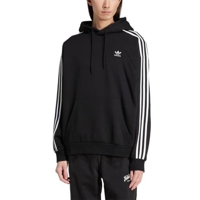 【adidas 愛迪達】連帽長袖T恤 運動 休閒 BAGGY HOODIE 男 - JC6251