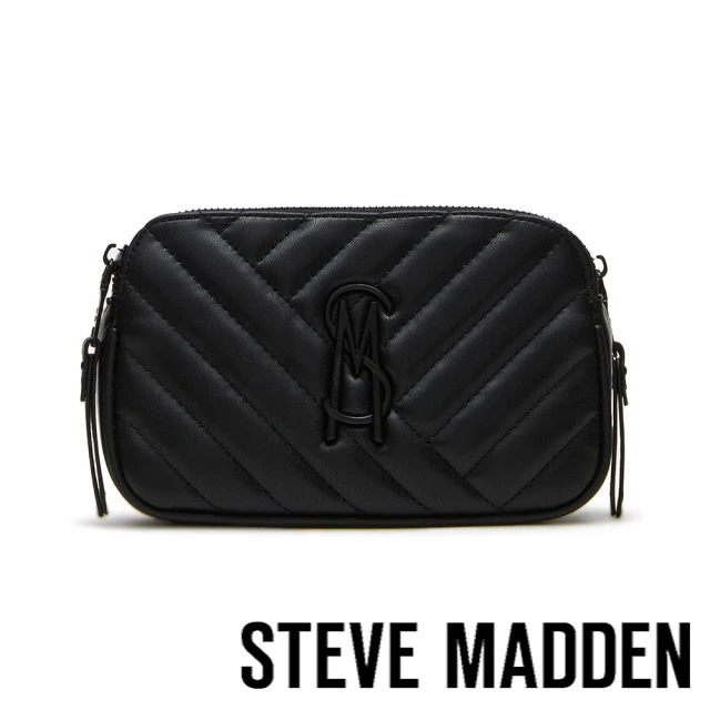 steve madden BDAISY 雙層拉鍊菱格紋相機包