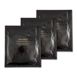 【SHISEIDO 資生堂國際櫃】時空琉璃LX御藏修護面膜-單片裝 60g x 3〈儲存期限至2025/12.國際航空版〉