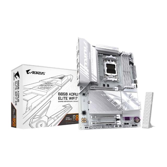 【GIGABYTE 技嘉】B850 A ELITE WF7 ICE AMD主機板