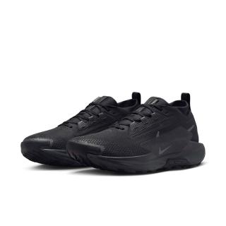 【NIKE 耐吉】慢跑鞋 運動鞋 防水 氣墊 小飛馬 GORE-TEX 男 黑色 NIKE PEGASUS TRAIL 5 GTX(FQ0908002)