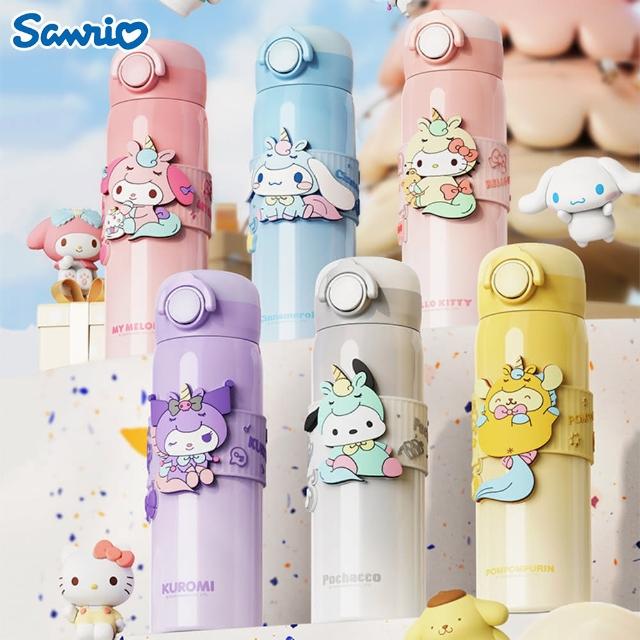 【SANRIO 三麗鷗】三麗鷗魔法獨角獸系列316不鏽鋼直飲保溫杯500ml(酷洛米/美樂蒂/大耳狗/凱蒂貓/帕恰狗)