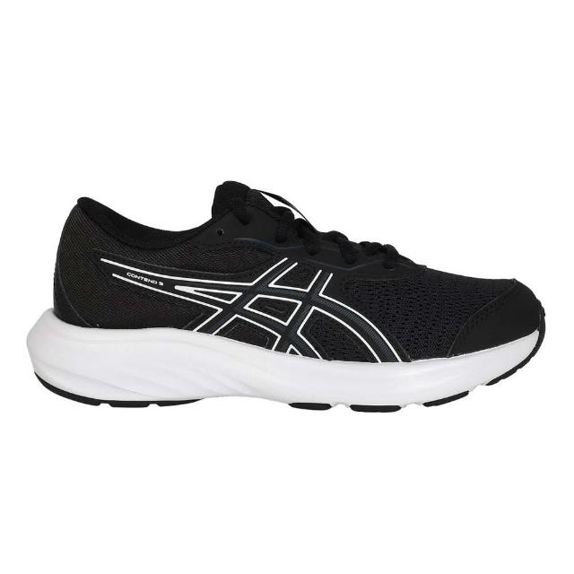 【asics 亞瑟士】22-25CM_CONTEND 9 GS 男女大童慢跑鞋-訓練 運動 亞瑟士(1014A337-002)