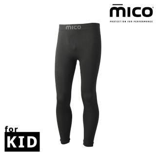 【Mico】童 無縫單向導濕保暖長褲 CM2825(滑雪 登山 底層衣)