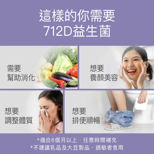 【fj豐傑生醫】712D益生菌-克菲爾PLUS-30包/盒x1入(包埋技術益生菌使排便順暢x調整體質x改變細菌叢生態)