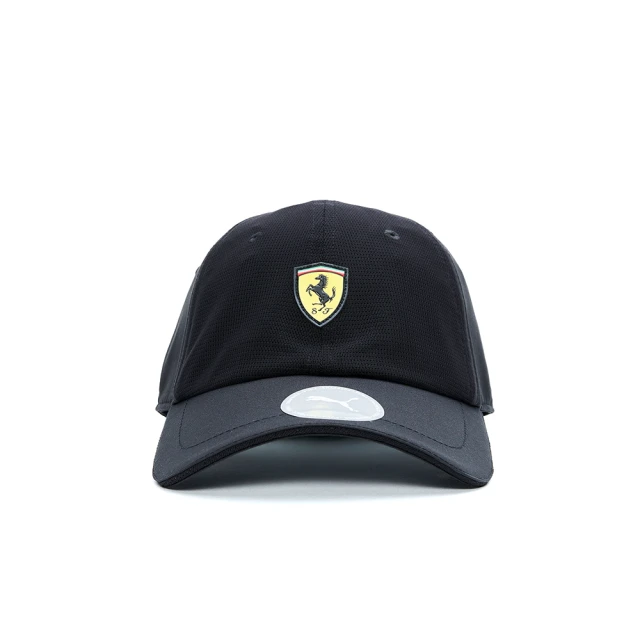 PUMA Ferrari Race系列 黑色 運動帽 遮陽帽 法拉利 棒球帽 02553602