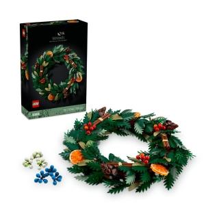【LEGO 樂高】Botanicals 10340 花圈(居家擺飾 交換禮物 聖誕禮物 DIY積木 母親節禮物)