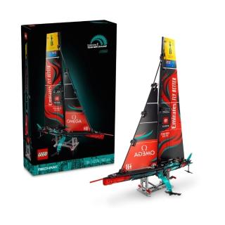 【LEGO 樂高】科技系列 42174 Emirates Team New Zealand AC75 遊艇(帆船模型 居家擺設 禮物 收藏品)