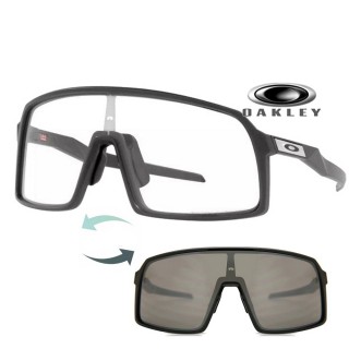 【Oakley】奧克利 SUTRO A 亞洲版 全日配戴 隨光變色 運動騎行太陽眼鏡 OO9406A 33 霧灰框 公司貨