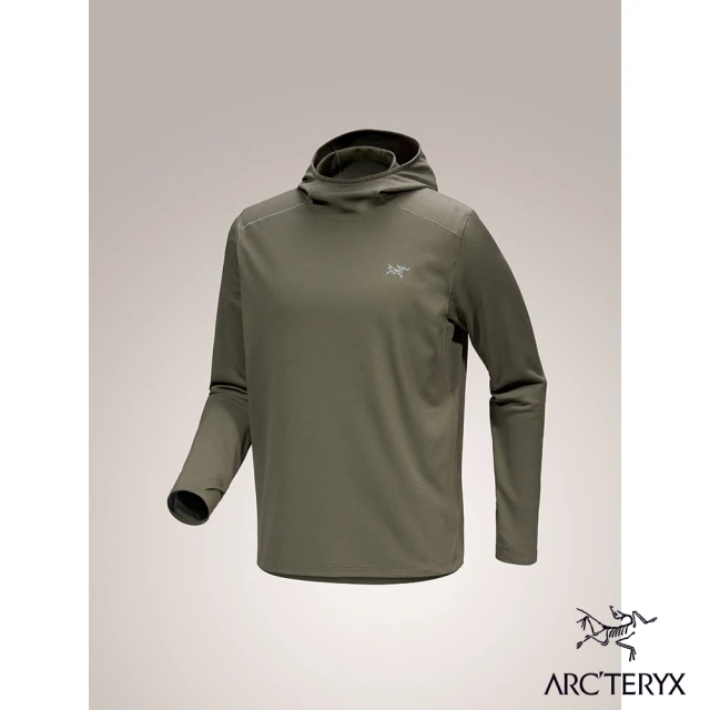 Arcteryx 始祖鳥 男 Cormac 保暖套頭衫(龍紋綠)