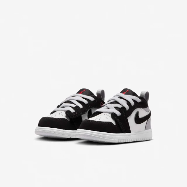 NIKE 耐吉 童鞋 Jordan 1 Low ALT SE TD 小童 學步鞋 黑 灰 魔鬼氈 喬丹 休閒鞋(IB3886-106)