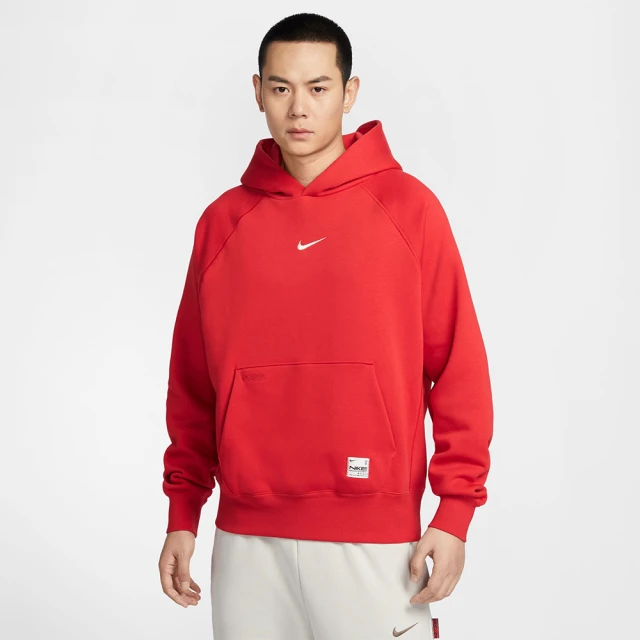 NIKE 耐吉 長袖上衣 男 帽T 磨毛 寬鬆 CNY新年 AS M NSW CNY HOODIE 紅 HV8206-657(2S4215)