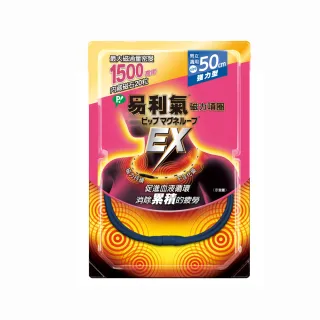 【易利氣 官方直營】磁力項圈 EX(藍 50cm)