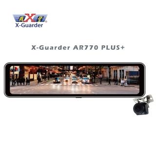 【X-GUARDER】AR770 PLUS GPS 2K雙鏡電子後視鏡＋64G