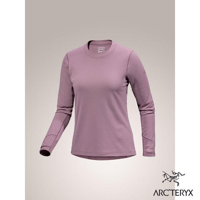 【Arcteryx 始祖鳥官方直營】女 Taema Thermal 長袖圓領衫(星界雜紫)