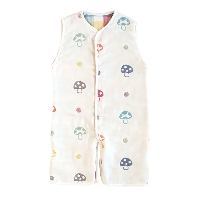 【Hoppetta】蘑菇六層紗成長型睡褲