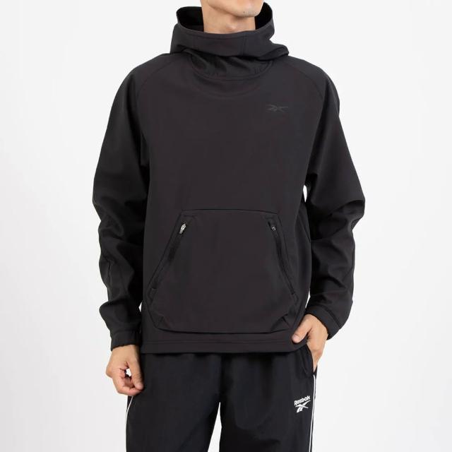 【REEBOK】Outerverse Strength Hoodie 男 連帽上衣 帽t 長袖 黑(100205199)