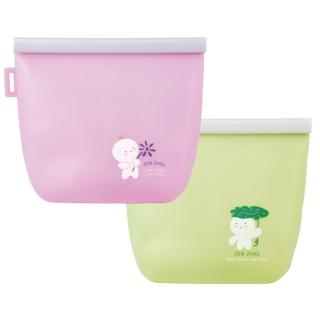 【仁舟淨塑】雲朵好矽袋1500ml-2色(微波電鍋氣炸/舒肥袋/食物帶/密封袋/禮盒)