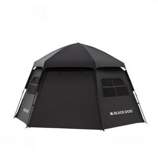 【May shop】兩入組 超大空間戶外六角形全自動速開露營帳篷(3秒速開帳)