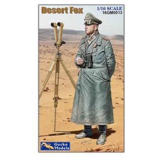 【PowerFalcon】1/16 二戰德國 沙漠之狐 隆美爾 Desert Fox(Gecko 16GM0013 壁虎模型 模型組裝)
