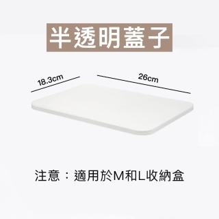 【激安殿堂GAPL】白白的多功能收納盒專用蓋/收納箱/收納籃/玩具箱/無印風格(只有蓋子/M和L專用)