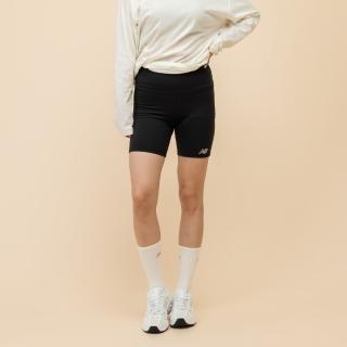 【NEW BALANCE】NB 緊身短褲 女 運動褲 瑜珈 美規 黑 WS51114BK