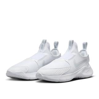 【NIKE 耐吉】慢跑鞋 女鞋 大童 運動鞋 襪套 FLEX RUNNER 3 GS 白 FN1294-100